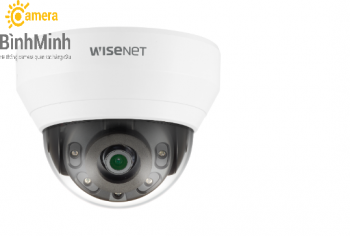 Camera Ip Wisenet Ốp Trần 4MP QND-7012R, có Mic thu tiếng