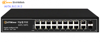 Switch 16 cổng POE quản lý GT-16P-2GS-M