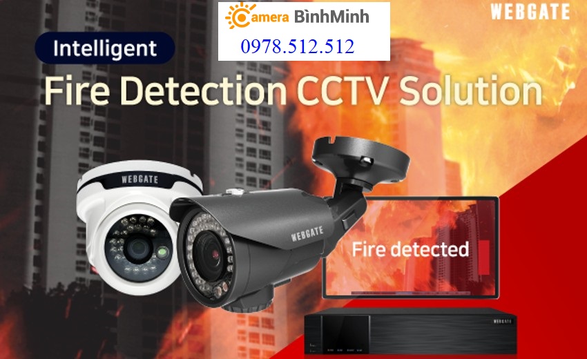 Camera phát hiện cháy nổ webgate hàn quốc